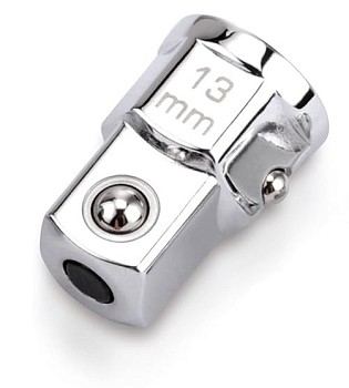 Переходник квадрат-шестигранник 3/8"-13мм TOPTUL