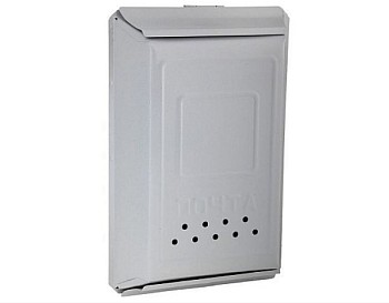 Ящик почтовый с замком 390х260х70 мм (серый)