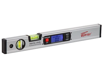 Уровень электронный WORTEX DL 4000 4х90, погр.: 0,1 мм, 400 мм