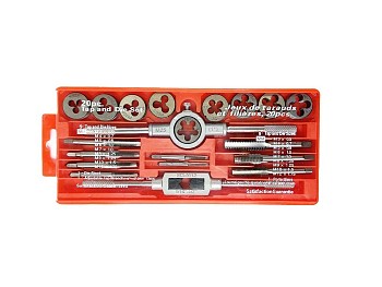 Набор метчиков и плашек, 20 предметов (метрические) ГАММАТЕСТ GT1Y094