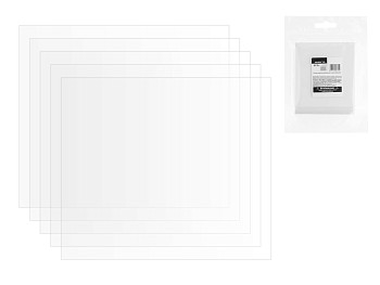 Стекло защитное внешнее к щитку сварщика 136*118 мм, упак/5шт, (пр-во РФ) SOLARIS
