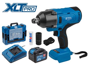 Аккум. ударный гайковерт BULL SC 1801 Xcase XLTpro БЕСЩЕТ., 18 В, 1000 Н*м, 3/4", 1х6 А*ч, з/у 4 А
