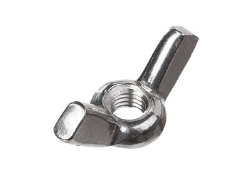 Гайка М8 барашковая, нерж. сталь (А2), DIN 315 (10 шт в зип-локе) STARFIX