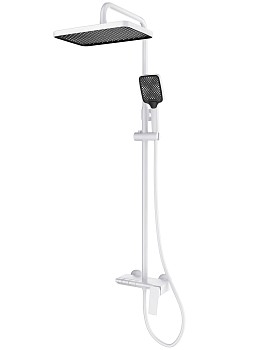 Душевая система (Lt) D35, серия Lily белый, a-five