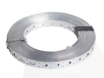 Лента перфорированная прямая 0.5х25 мм (рулон 25м) Цвiк