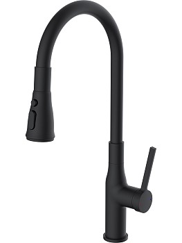 Смеситель для кухни D35, серия  730 черный ECONOCE