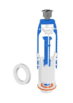 Выпускной механизм для бачка двухрежимный, AV Engineering