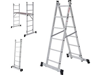 Лестница-помост алюм. 79 см 6 ступ. 11,3 кг NV1415 Новая Высота