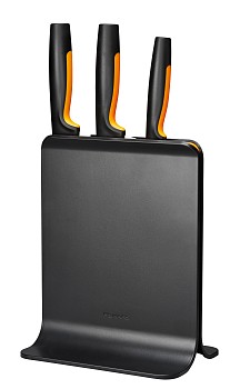 Набор ножей 3 шт пластиковый блок FF Fiskars