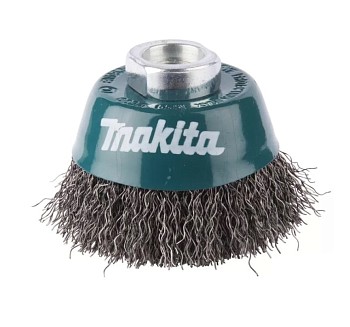 Щетка д/шлиф.маш. проволочная чашечная 100 мм MAKITA