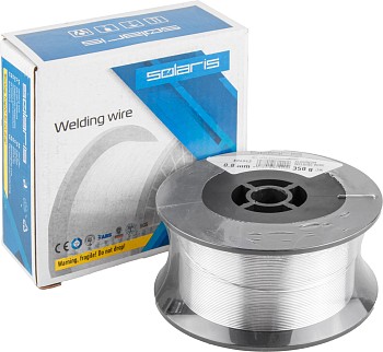 Проволока сварочная для алюминия ER4043 ф0,8мм (катушка 350 г) SOLARIS