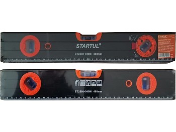 Уровень 400мм магнитный STARTUL PROFI (ST2560-040M)
