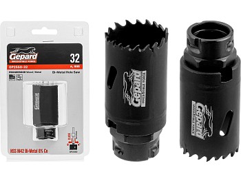 Коронка биметаллическая  d32 мм PROGRESSOR GEPARD