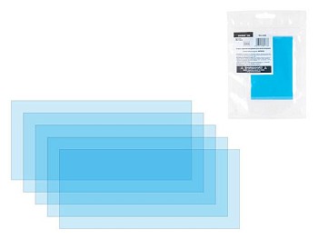 Стекло защитное внутреннее к щитку сварщика 96*42, упак/5шт, (пр-во РФ) SOLARIS