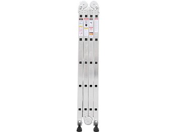 Лестница алюм. многофункц. 4х5 ступ. (стрем.-280см, лестн.-570см) 14,6кг STARTUL (ST9732-05)