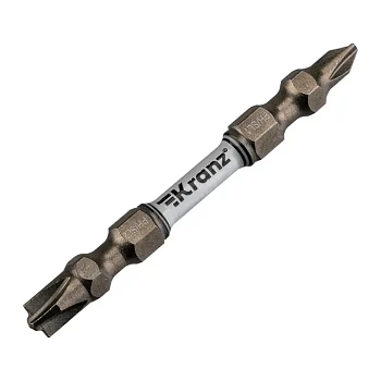 Бита для шуруповерта PH/SL1 x PH/SL2х65 мм (2 шт/уп) KRANZ