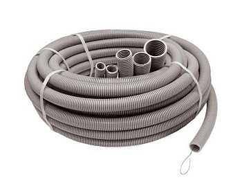 Труба гофрированная 20мм электротехн. с зондом (бухта 100м)