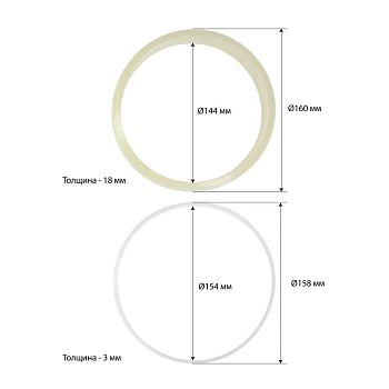 Ремонтный комплект цилиндра гидравлического пресса Хорекс Авто HZ 01.1.075EJ