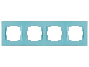 Рамка 4-ая горизонтальная синяя, RITA, MUTLUSAN