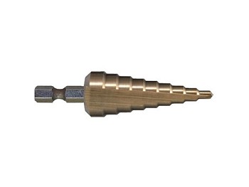 Сверло ступенчатое HSS-TiN с прямым желобком, 4-20, 1/4" MAKITA