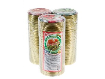 Крышка закаточная металлическая "Ассорти" СКО 1-82