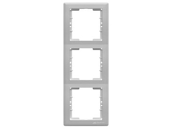 Рамка 3-ая вертикальная белая, DARIA, MUTLUSAN
