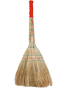 Веник "Сорго Люкс Балалайка" 3-прошивной/3-лучевой