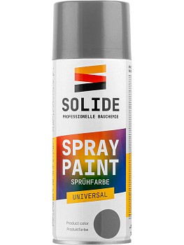 Краска-эмаль аэроз. универсальная  серый SOLIDE 400 мл (7046)