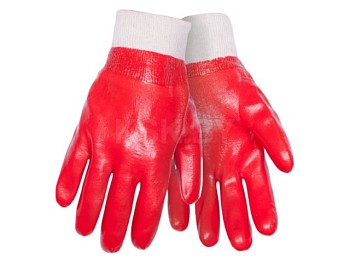 Перчатки х/б, ПВХ покрытие (полный облив) 10 р-р