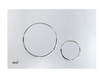 Кнопка управления для систем инсталляции (Хром-глянцевая), Alcaplast