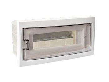 Бокс пласт. 12 модулей скрытый с крышкой IP 20, BYLECTRICA