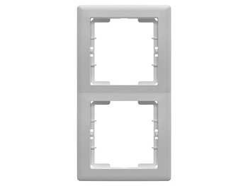 Рамка 2-ая вертикальная белая, DARIA, MUTLUSAN