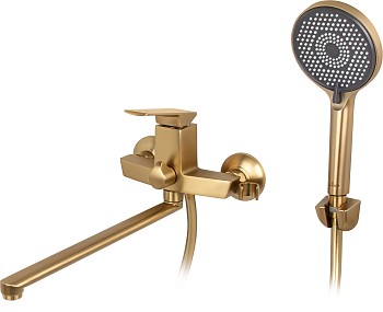 Смеситель для ванны (Lt) D35, серия Lily бронза, a-five