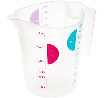 Кувшин мерный 1л IDEA