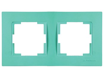 Рамка 2-ая горизонтальная зеленая, RITA, MUTLUSAN
