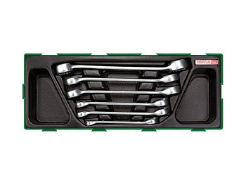 Набор-сет ключей разрезных 6предм. TOPTUL