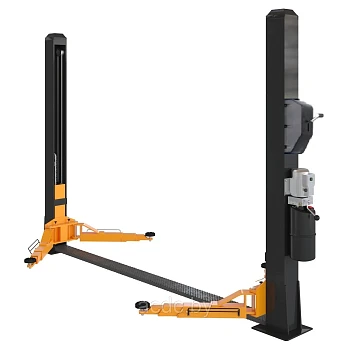 Подъемник с 3-х секционными лапами Kraftwell (4.5т)