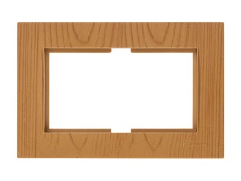 Рамка для 2-ой розетки дуб, RITA, MUTLUSAN