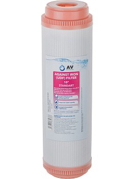 Картридж для удаления железа 10" "Standart", AV Engineering