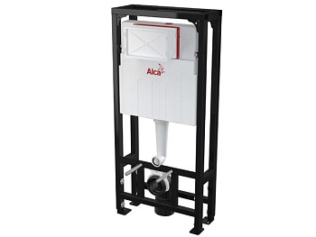 Скрытая система  инсталляции для сухой установке (в пространство) Solomodul, Alcaplast