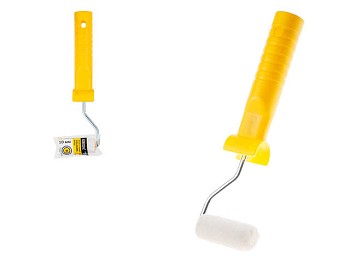 Валик "VELOURS" 15-50мм с ручкой 6мм бежевый STARTUL MASTER