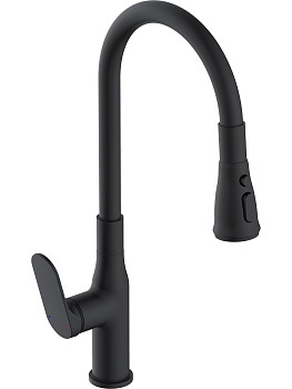 Смеситель для кухни D35, серия  710 черный ECONOCE