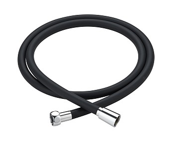 Шланг душевой, PVC, 1/2" г-г 150 см, черн., ECONOCE