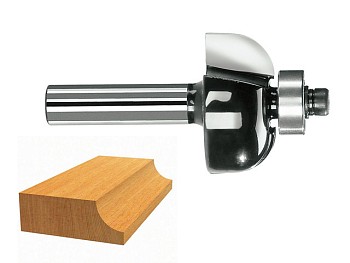 Галтельная фреза  2 ножа d8/10мм