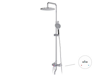 Душевая система (Lt) D35, серия Lotus хром, a-five
