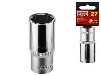 Головка 1/2" 27мм 6гр. глубокая PRO STARTUL (PRO-52127)