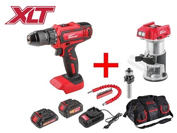 Аккум. дрель-шуруповерт WORTEX BD 1825-1 DLi в кор. ALL1 + АКЦИЯ!