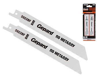 Пилка сабельная по металлу S922BF (2 шт.) GEPARD