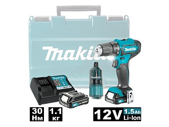 Аккум. дрель-шуруповерт MAKITA CXT DF 333 DWAE в чем. + набор бит