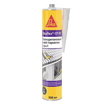 Клей-герметик полиуретановый Sikaflex 171FC серый, 300 мл